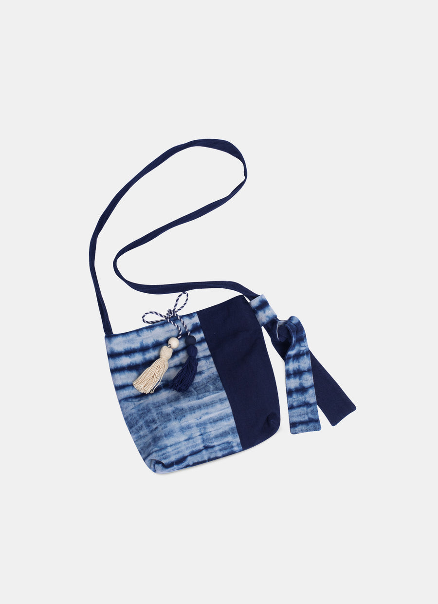 Indigo Shibori Sling Bag